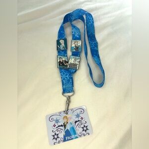 Disney Frozen Lanyard and Pin Starter Set